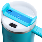 Insulated Travel The Quencher H2.0 Flowstate Tumbler D050X - Double-Wall Vacuum Insulated Travel Tumbler with Straw Detail