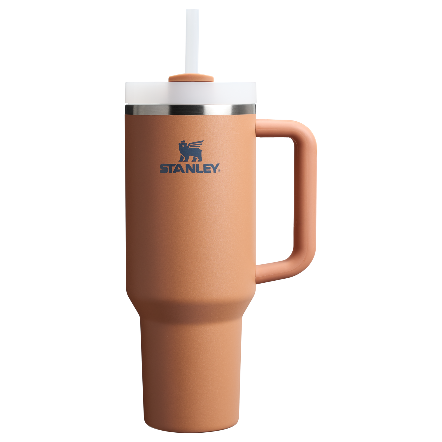 Insulated Travel The Quencher H2.0 Flowstate Tumbler D050X - Double-Wall Vacuum Insulated Travel Tumbler with Straw - Toast