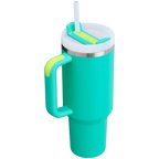 Splash-Resistant FlowState The Quencher H2.0 Flowstate Tumbler  | Stanley Create D332L - 40oz Large Capacity Car-Cup Friendly Quencher Detail