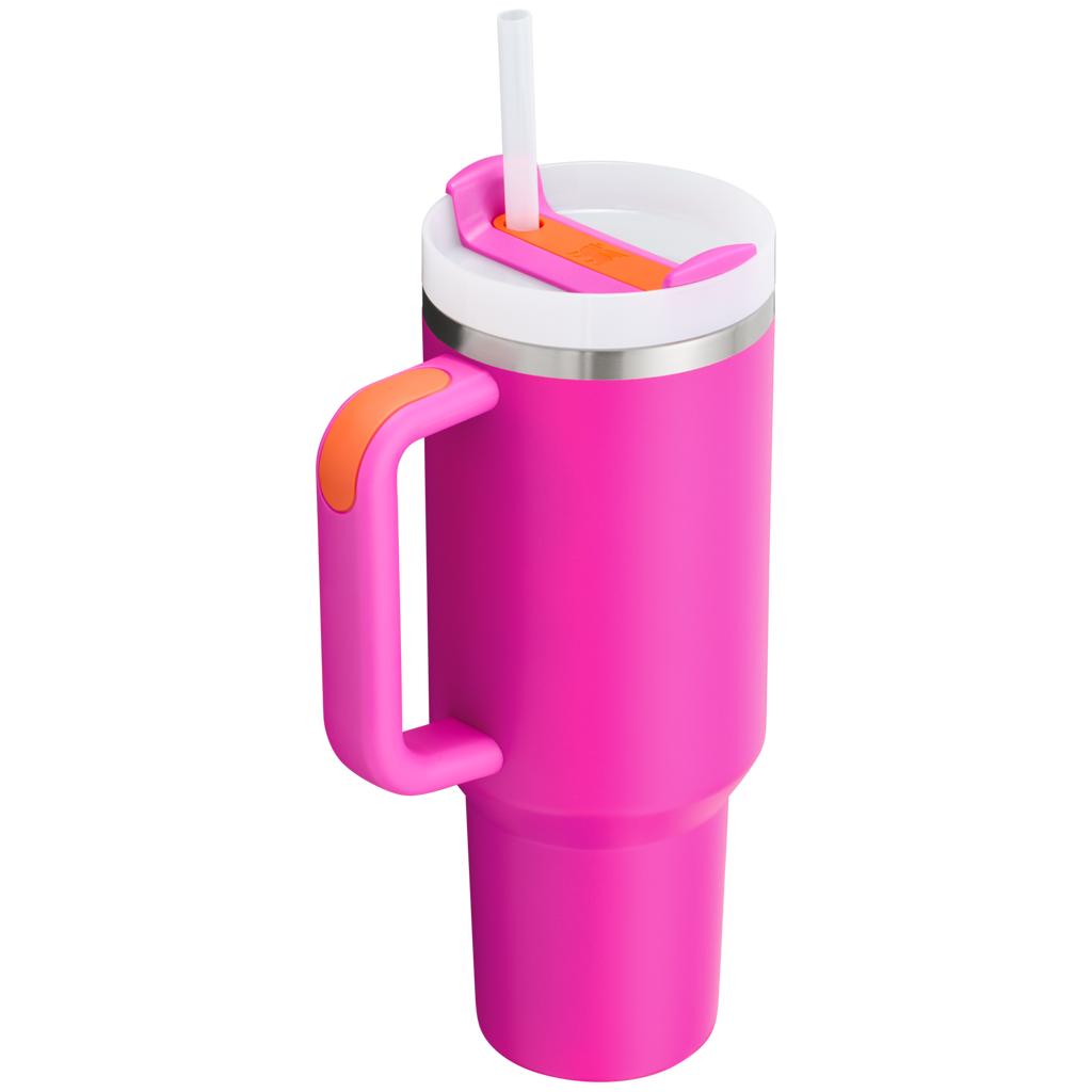 Insulated Travel The Quencher H2.0 Flowstate Tumbler D050X - Double-Wall Vacuum Insulated Travel Tumbler with Straw Detail