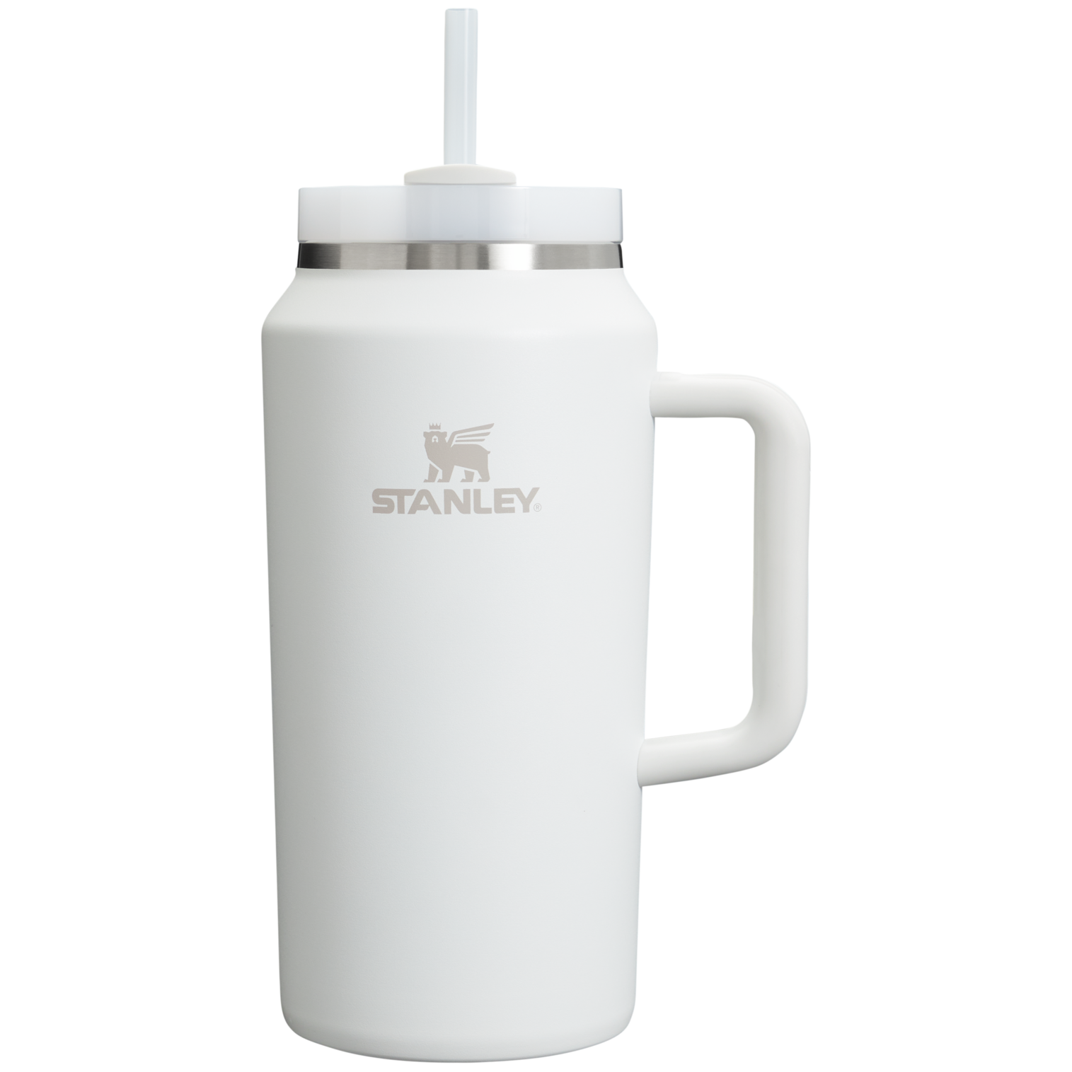 Splash-Resistant FlowState The Quencher H2.0 Flowstate Tumbler D033Q - 40oz Large Capacity Car-Cup Friendly Quencher - Frost