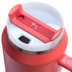 Splash-Resistant FlowState The Quencher H2.0 Flowstate Tumbler D033Q - 40oz Large Capacity Car-Cup Friendly Quencher Detail