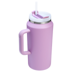 Insulated Travel The Quencher H2.0 Flowstate Tumbler D365U - Double-Wall Vacuum Insulated Travel Tumbler with Straw Detail