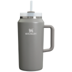 Splash-Resistant FlowState The Quencher H2.0 Flowstate Tumbler D033Q - 40oz Large Capacity Car-Cup Friendly Quencher - Stone