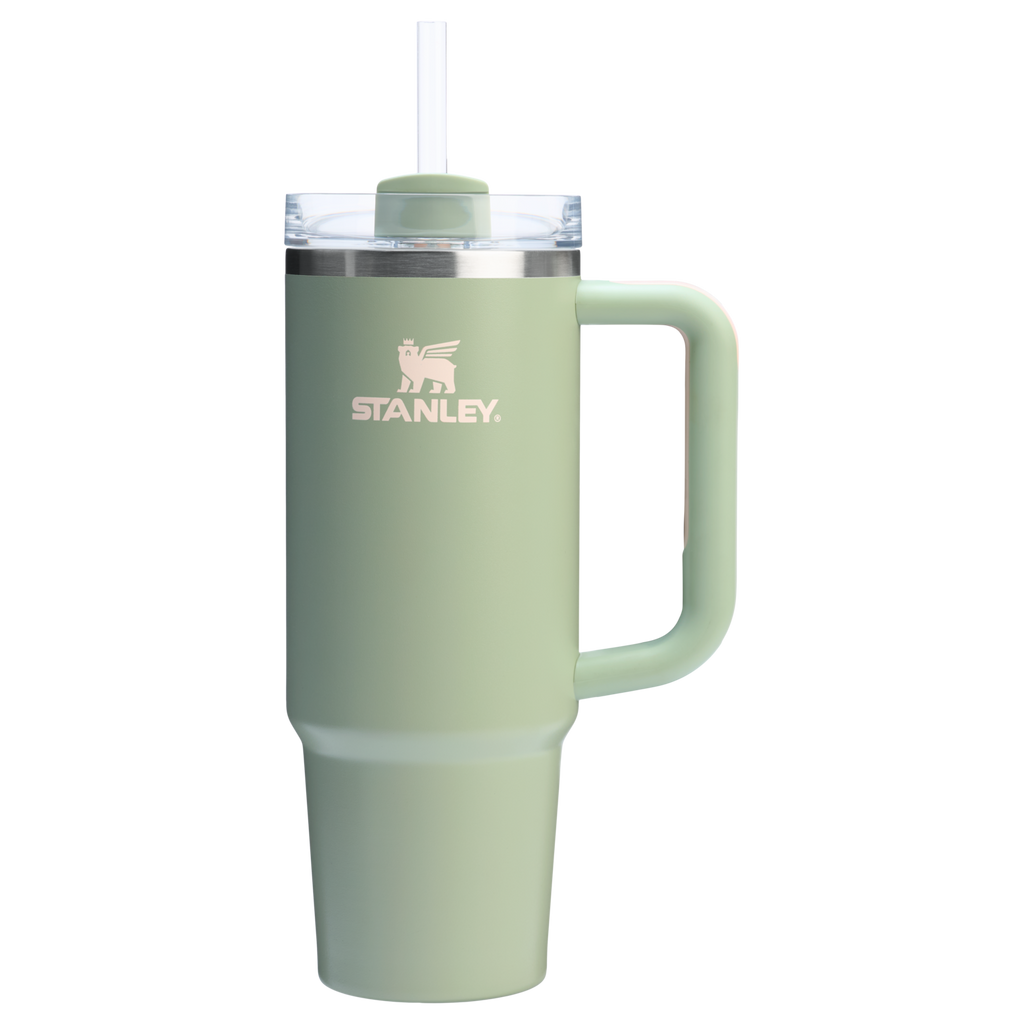 Splash-Resistant FlowState The Quencher H2.0 Flowstate Tumbler | Stanley Create D331C - FlowState 3-Position Lid Insulated Travel Mug Detail