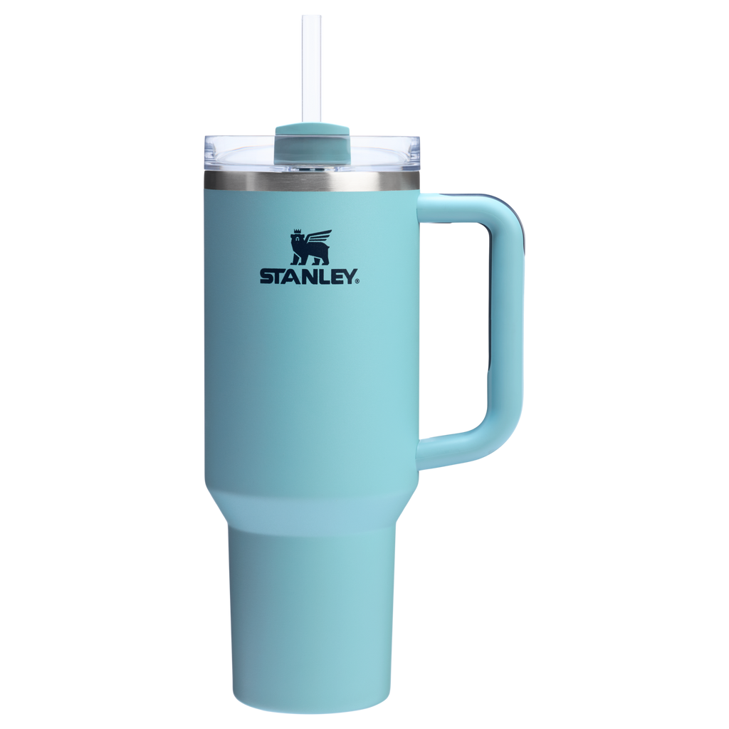 Splash-Resistant FlowState The Quencher H2.0 Flowstate Tumbler  | Stanley Create D332L - 40oz Large Capacity Car-Cup Friendly Quencher Detail