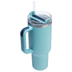 Splash-Resistant FlowState The Quencher H2.0 Flowstate Tumbler  | Stanley Create D332L - 40oz Large Capacity Car-Cup Friendly Quencher Detail