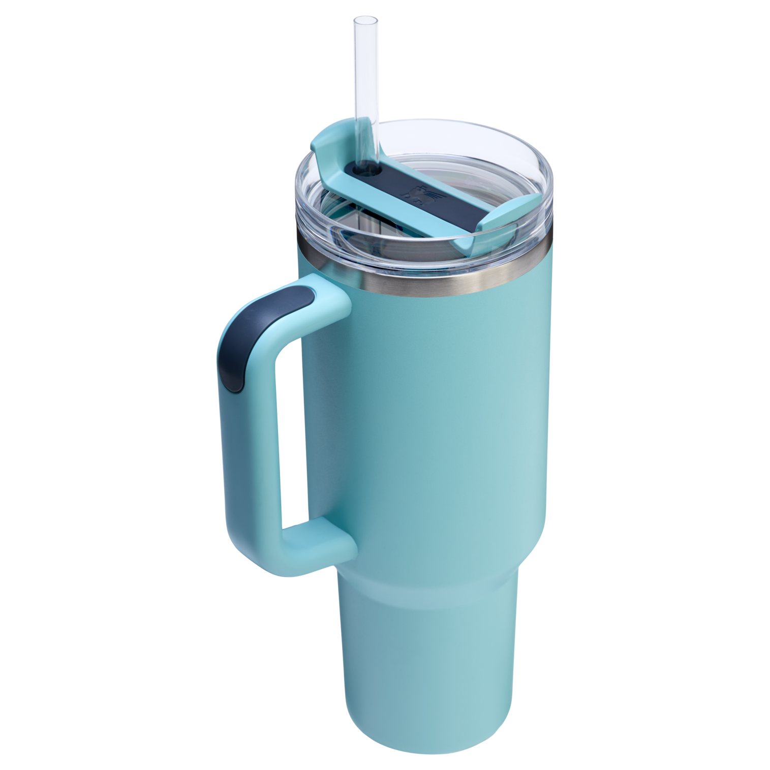 Splash-Resistant FlowState The Quencher H2.0 Flowstate Tumbler  | Stanley Create D332L - 40oz Large Capacity Car-Cup Friendly Quencher Detail