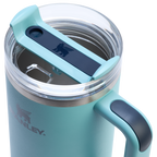 Splash-Resistant FlowState The Quencher H2.0 Flowstate Tumbler  | Stanley Create D332L - 40oz Large Capacity Car-Cup Friendly Quencher Detail