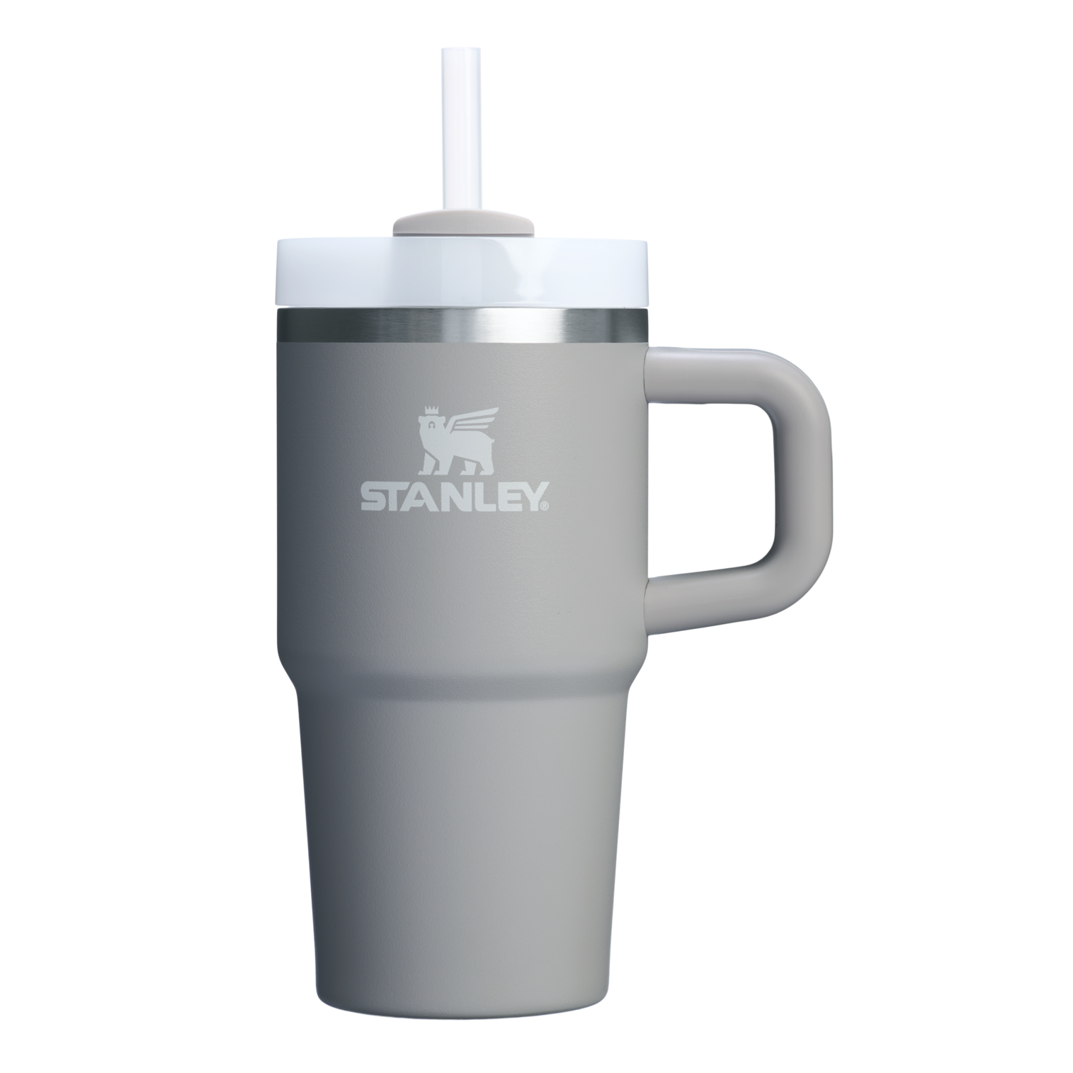 Splash-Resistant FlowState The Quencher H2.O Flowstate Tumbler D069R - 40oz Large Capacity Car-Cup Friendly Quencher - Ash