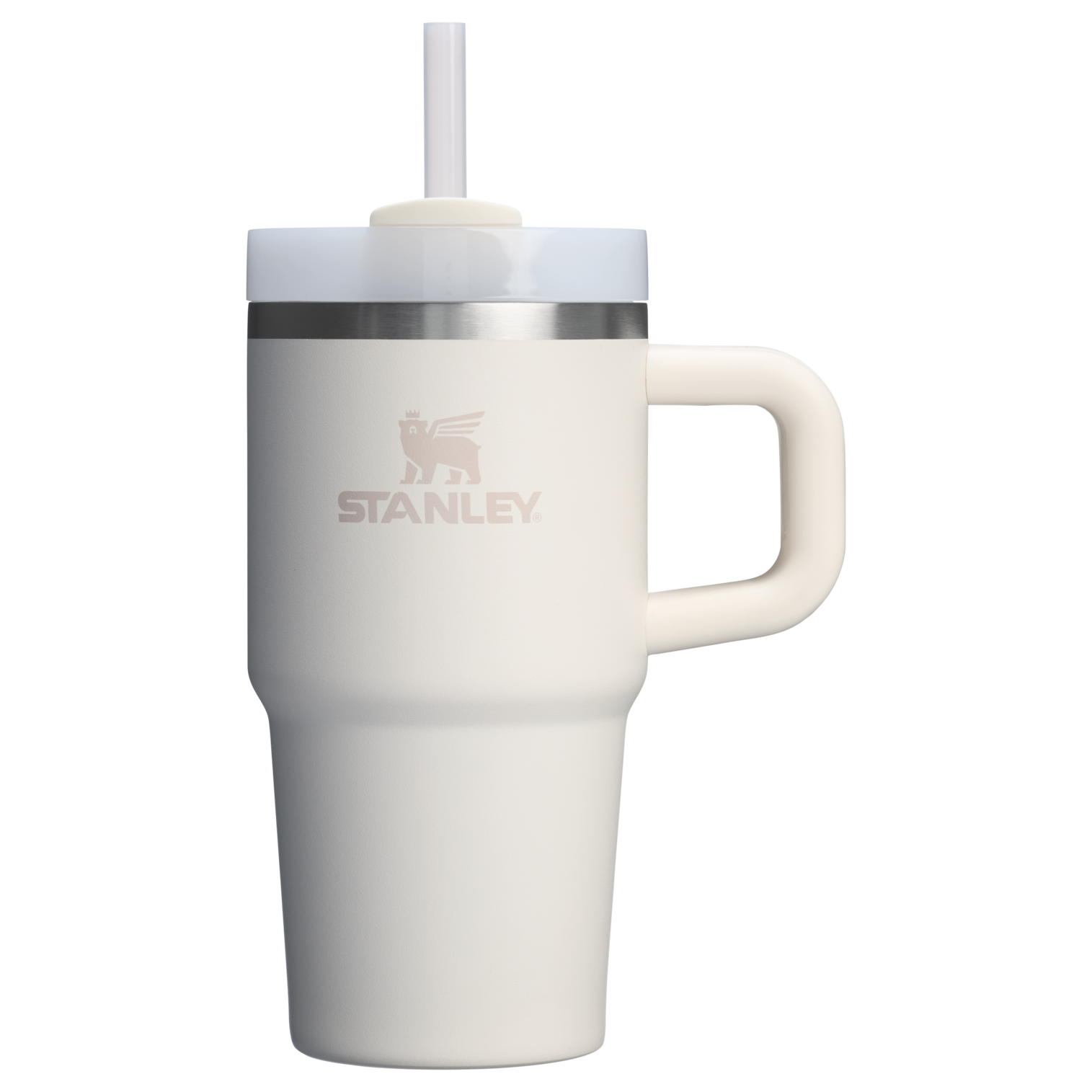 Splash-Resistant FlowState The Quencher H2.O Flowstate Tumbler D069R - 40oz Large Capacity Car-Cup Friendly Quencher - Cream 2.0