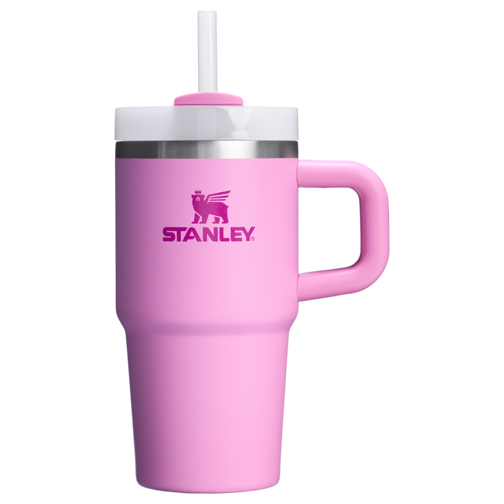 Large Capacity The Quencher H2.O Flowstate Tumbler D251V - Double-Wall Vacuum Insulated Travel Tumbler with Straw - Peony