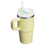 Large Capacity The Quencher H2.O Flowstate Tumbler D251V - Double-Wall Vacuum Insulated Travel Tumbler with Straw Detail