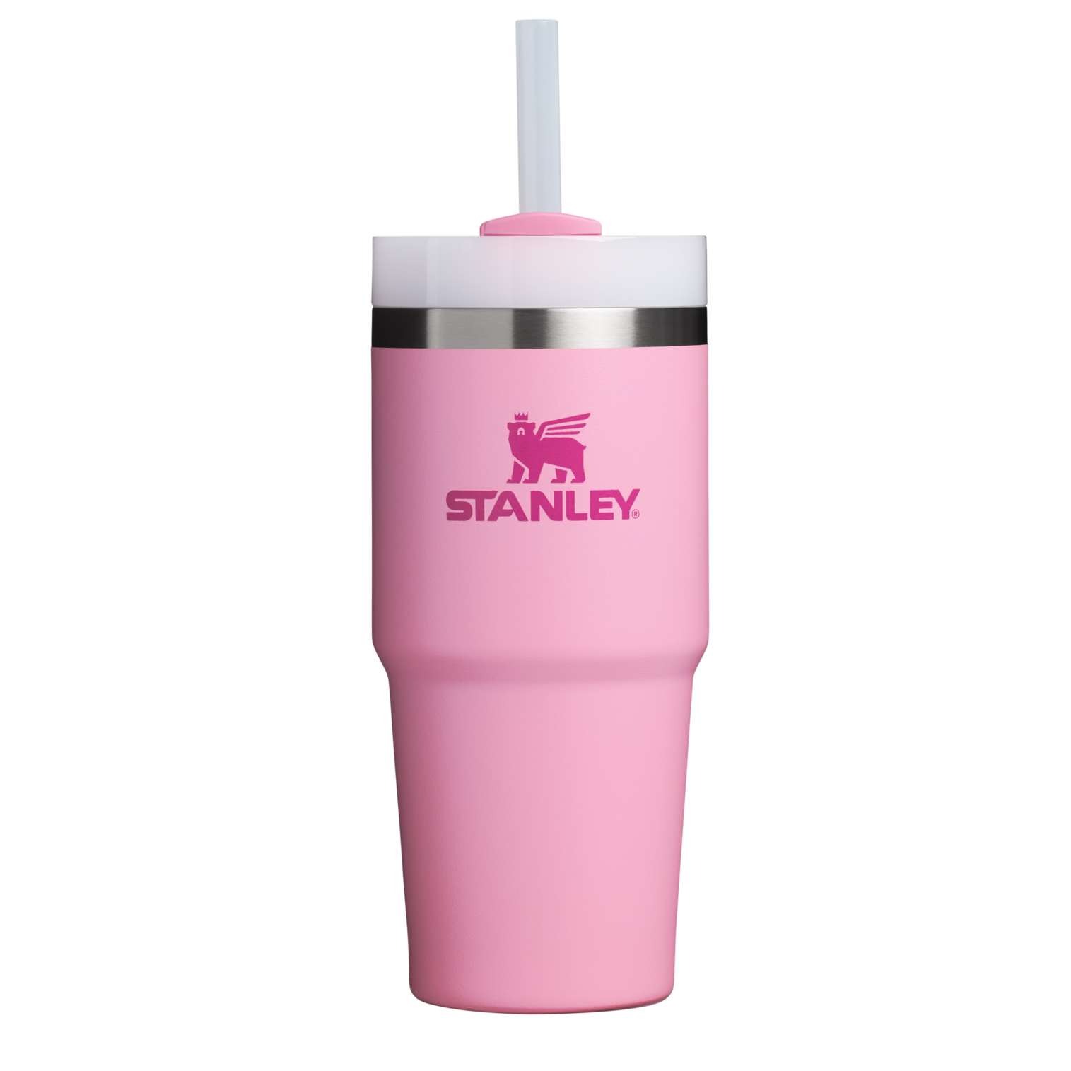 Double-Wall Vacuum The Quencher H2.0 Flowstate Tumbler  | Stanley Create D329E - Double-Wall Vacuum Insulated Travel Tumbler with Straw Detail