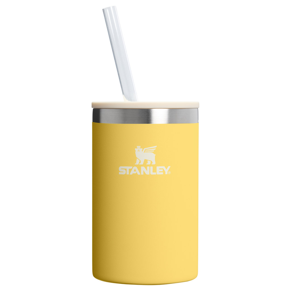 Ice-Retention The Everyday Can Cooler Cup D064R - Julienne Series Portable Picnic Chiller Tote - Daffodil