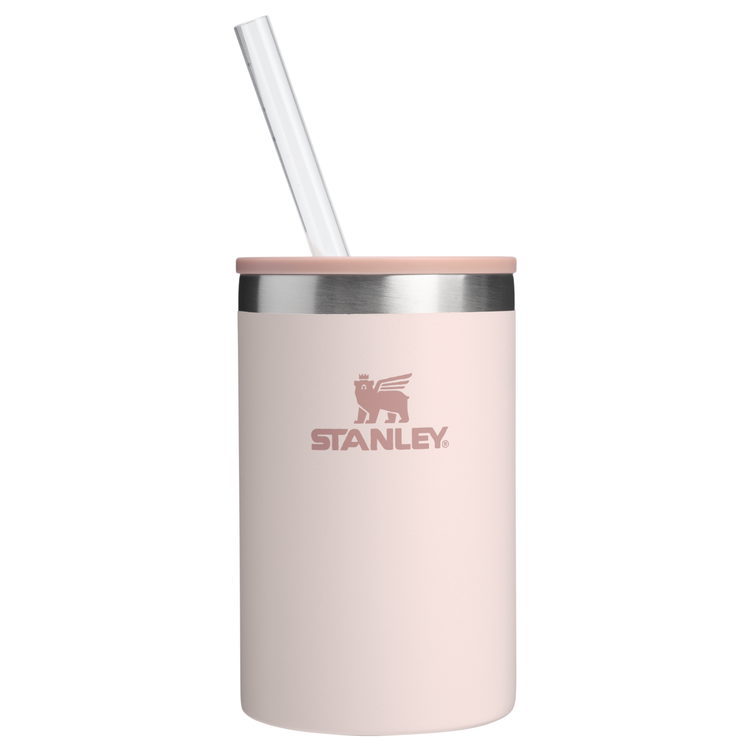 Ice-Retention The Everyday Can Cooler Cup D064R - Julienne Series Portable Picnic Chiller Tote - Rose Quartz