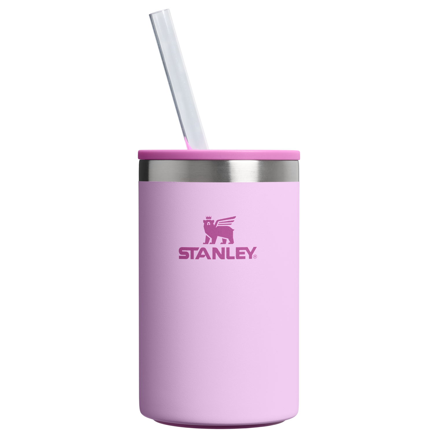 Ice-Retention The Everyday Can Cooler Cup D064R - Julienne Series Portable Picnic Chiller Tote - Soft Orchid