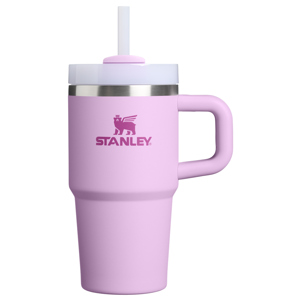 Splash-Resistant FlowState The Quencher H2.O Flowstate Tumbler D069R - 40oz Large Capacity Car-Cup Friendly Quencher - Soft orchid