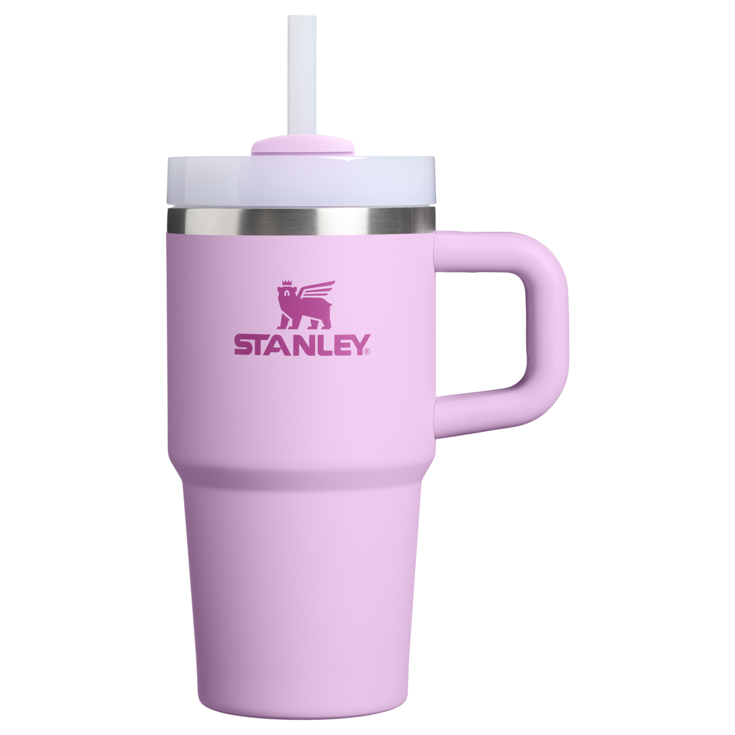 Splash-Resistant FlowState The Quencher H2.O Flowstate Tumbler D069R - 40oz Large Capacity Car-Cup Friendly Quencher - Soft orchid
