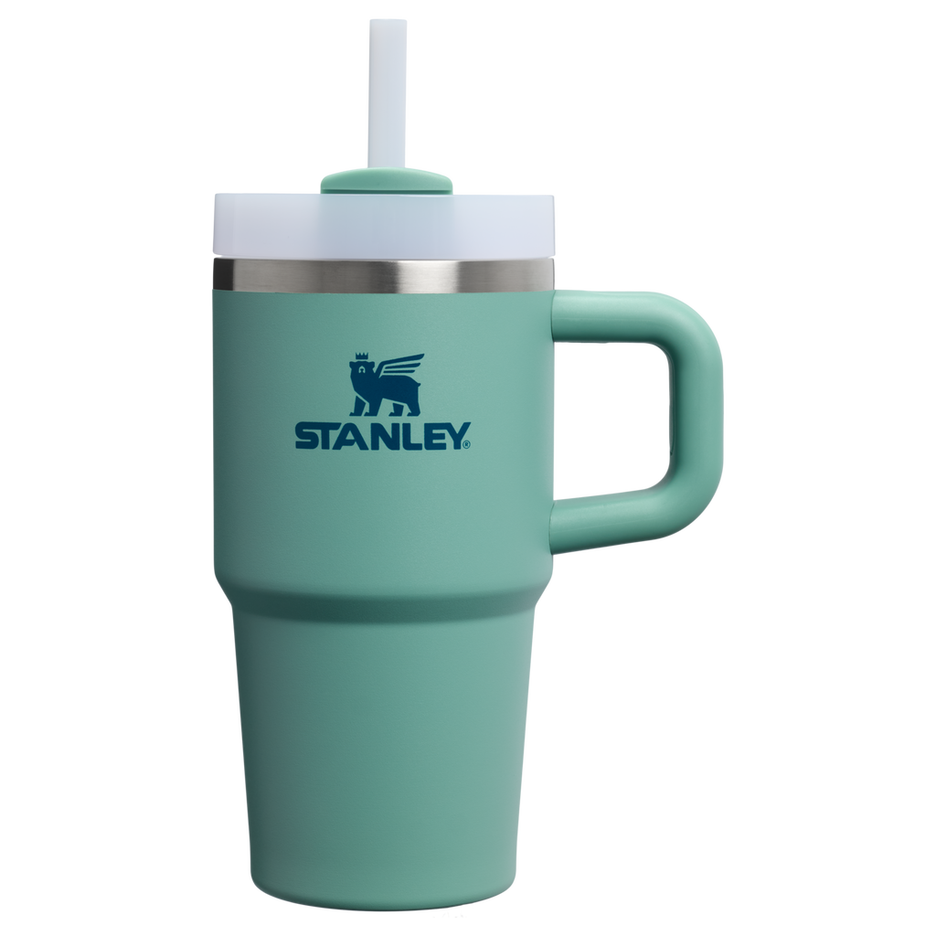 Splash-Resistant FlowState The Quencher H2.O Flowstate Tumbler D069R - 40oz Large Capacity Car-Cup Friendly Quencher - Spring Green