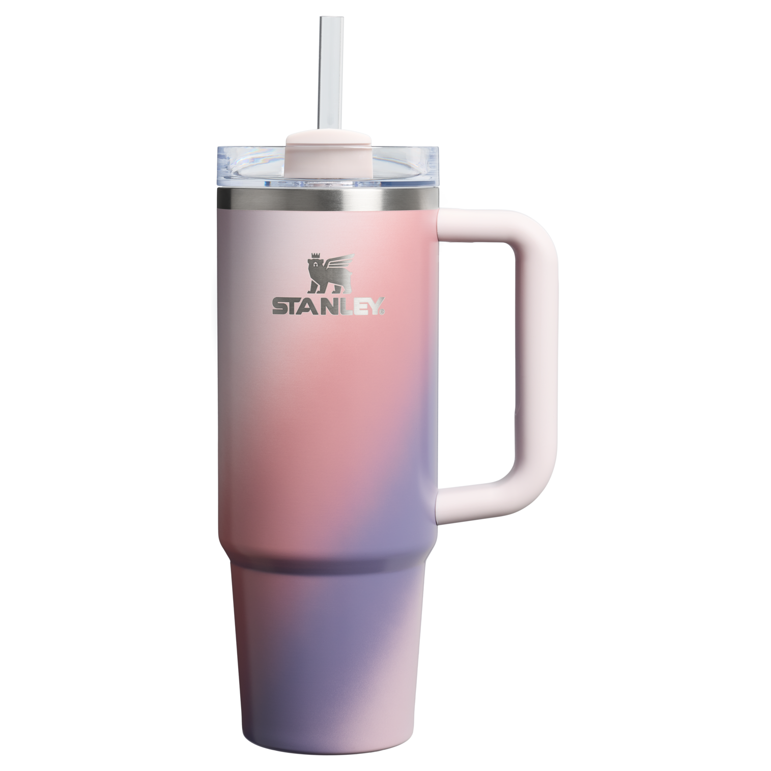 Splash-Resistant FlowState The Quencher H2.0 Flowstate Tumbler D051L - 40oz Large Capacity Car-Cup Friendly Quencher - Dawn Spiral