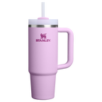 Splash-Resistant FlowState The Quencher H2.0 Flowstate Tumbler D051L - 40oz Large Capacity Car-Cup Friendly Quencher - Soft Orchid