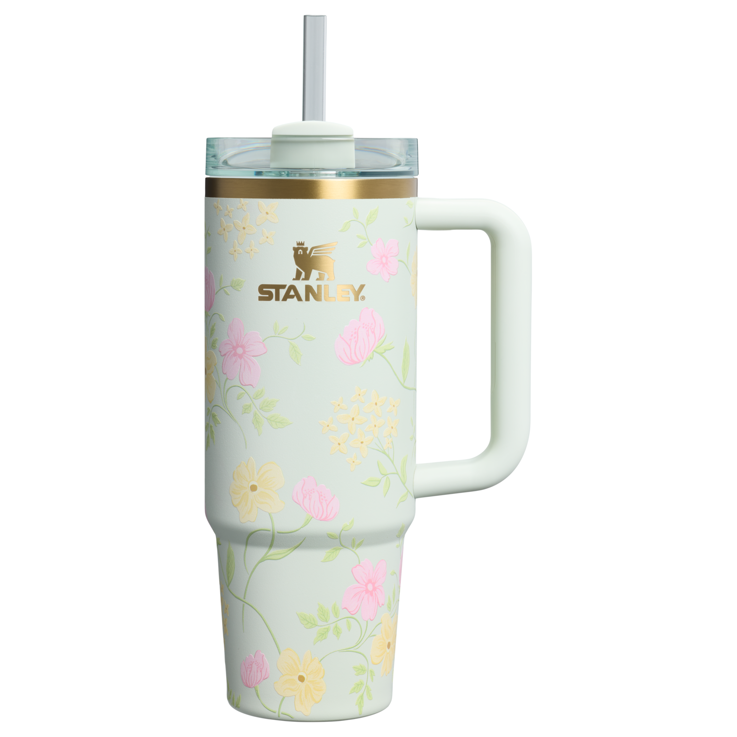 Large Capacity The Easter Quencher H2.0 Flowstate Tumbler D257F - FlowState 3-Position Lid Insulated Travel Mug - Spring Blossoms