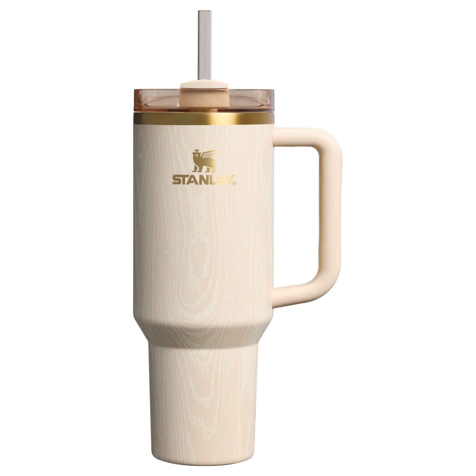 Splash-Resistant FlowState The Cheers & Cheer Quencher H2.0 Flowstate Tumbler D188Q - Premium Stainless Steel Straw Cup for All-Day Hydration - Birch Woodgrain