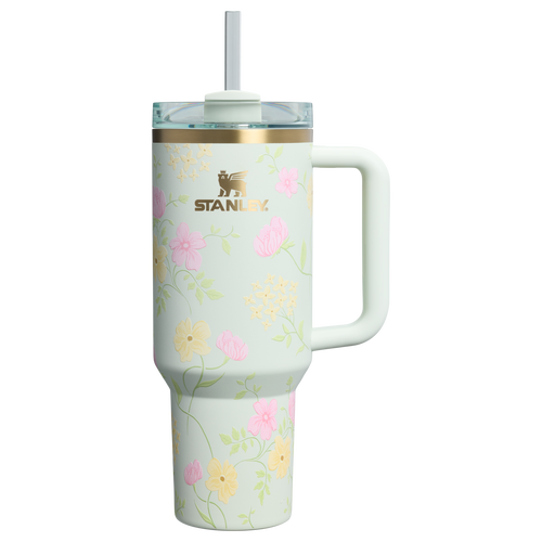 Car-Cup Friendly The Easter Quencher H2.0 Flowstate Tumbler D256K - Double-Wall Vacuum Insulated Travel Tumbler with Straw - Spring Blossoms