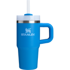 Large Capacity The Quencher H2.O Flowstate Tumbler | Stanley Create D291F - Double-Wall Vacuum Insulated Travel Tumbler with Straw Detail