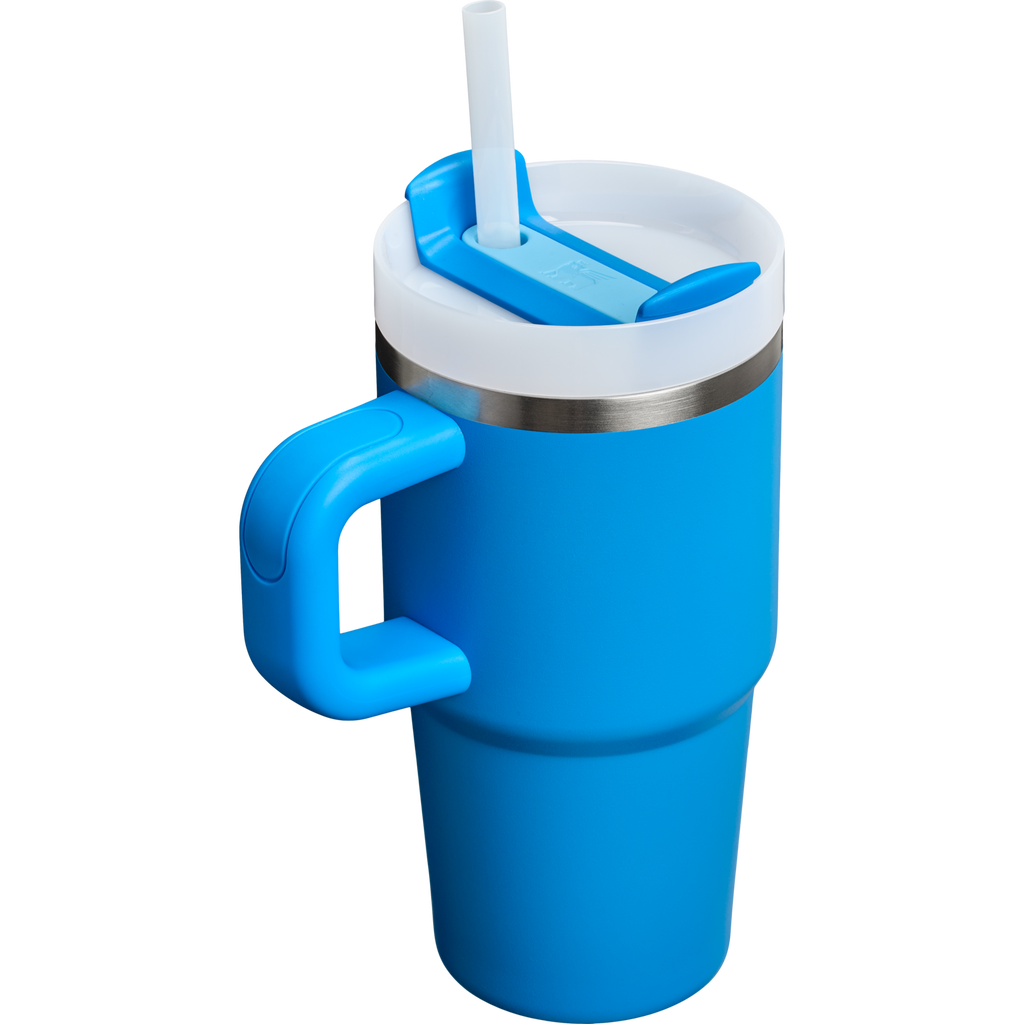 Large Capacity The Quencher H2.O Flowstate Tumbler with Handle | Stanley Create D309N - FlowState 3-Position Lid Insulated Travel Mug Detail