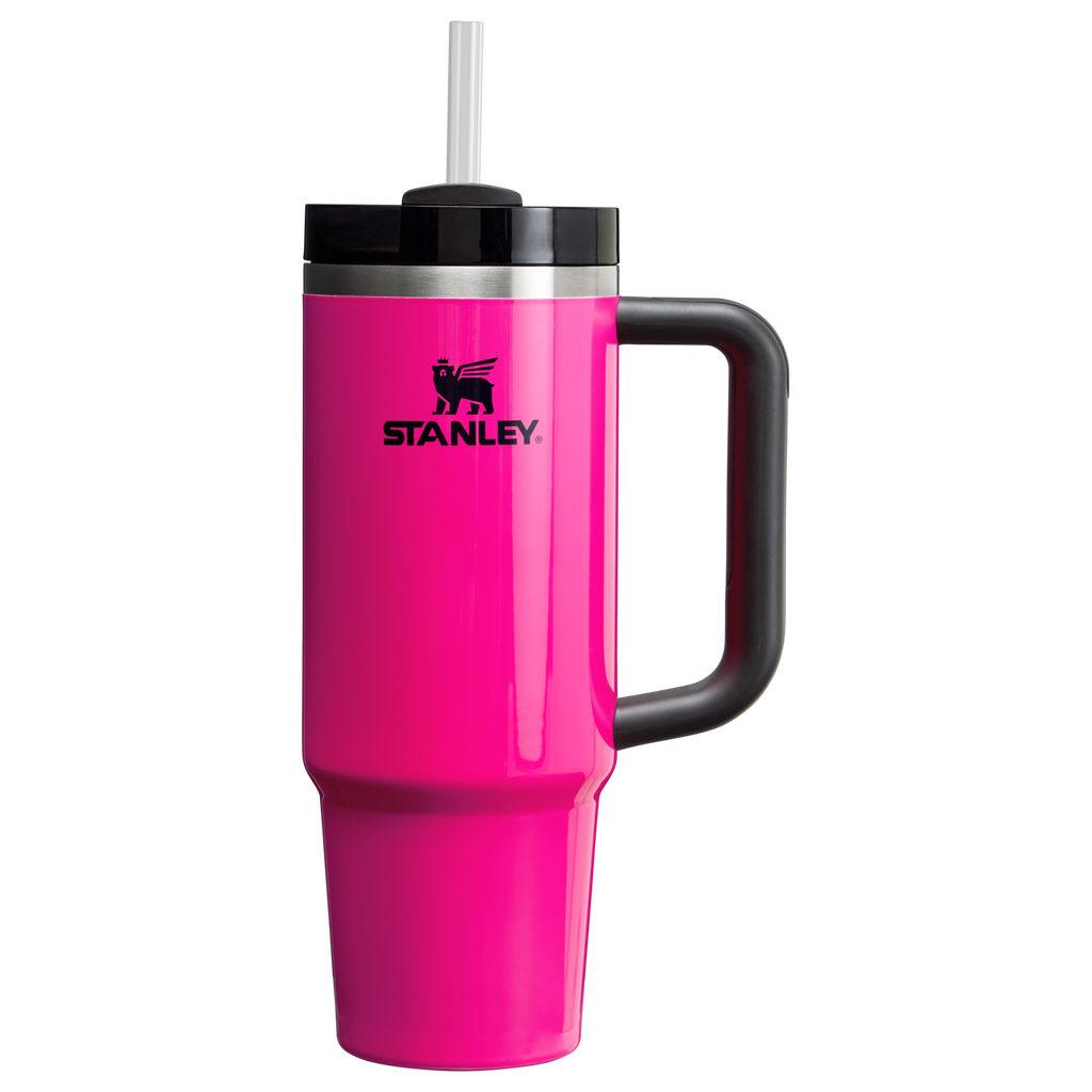 Splash-Resistant FlowState The Quencher H2.0 Flowstate Tumbler | Stanley Create D331C - FlowState 3-Position Lid Insulated Travel Mug Detail