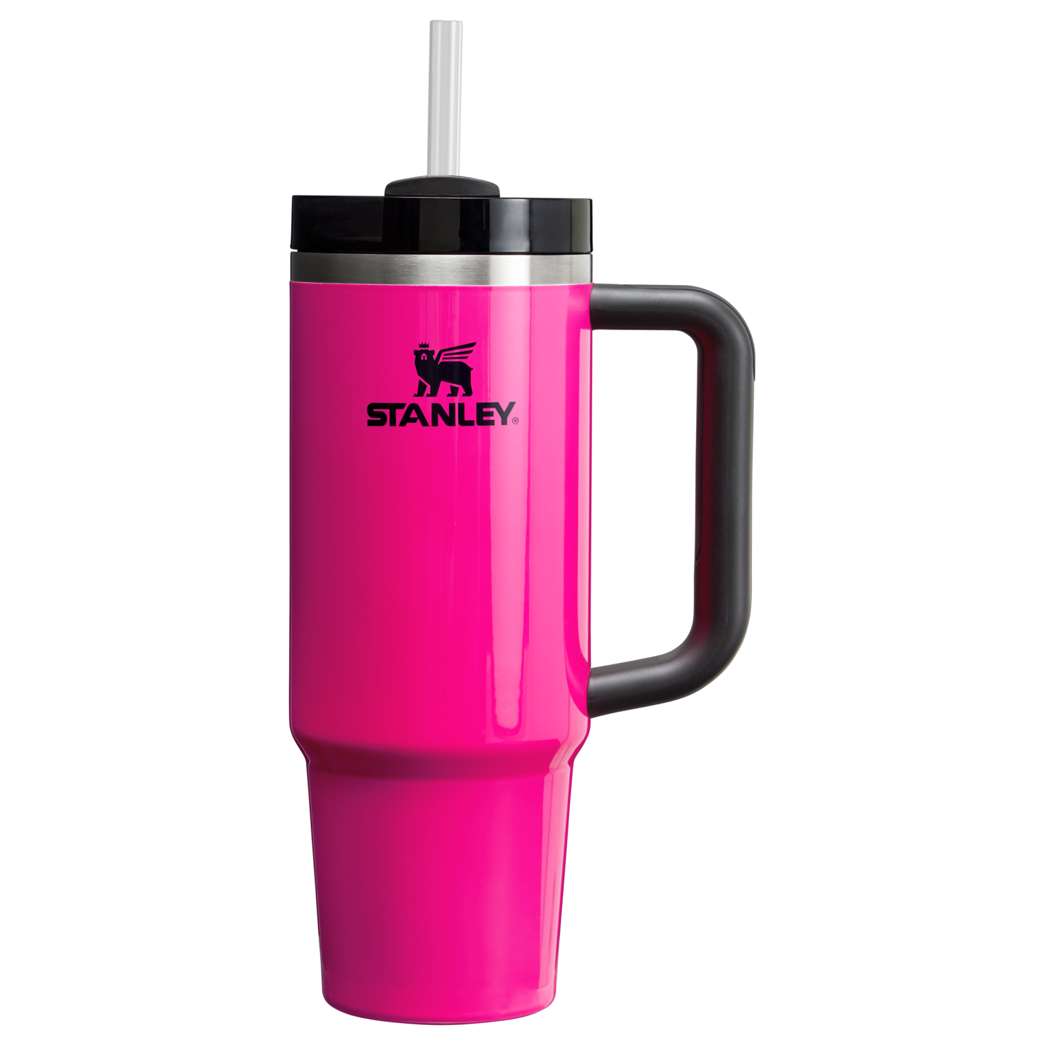 Splash-Resistant FlowState The Quencher H2.0 Flowstate Tumbler | Stanley Create D331C - FlowState 3-Position Lid Insulated Travel Mug Detail