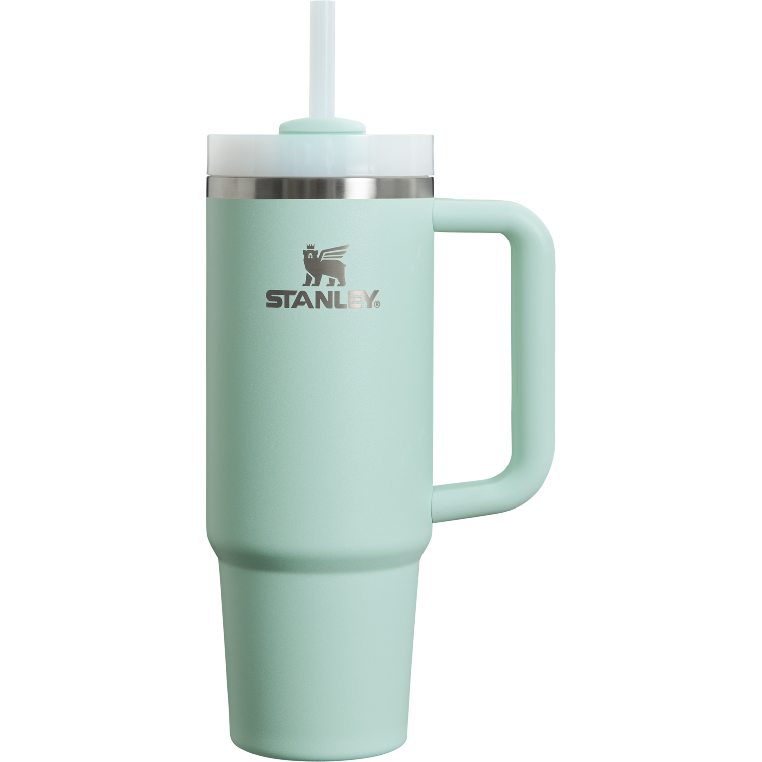 Splash-Resistant FlowState The Quencher H2.0 Flowstate Tumbler | Stanley Create D331C - FlowState 3-Position Lid Insulated Travel Mug Detail