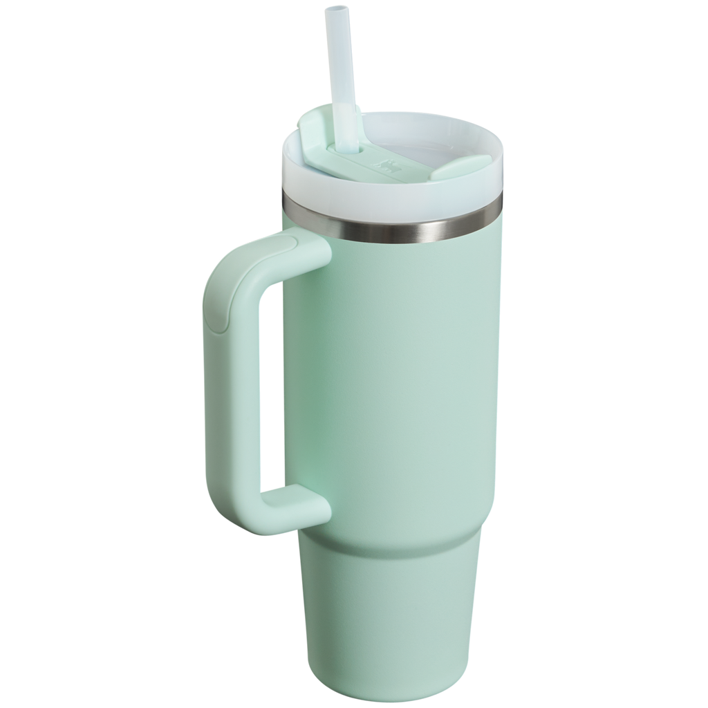 Splash-Resistant FlowState The Quencher H2.0 Flowstate Tumbler | Stanley Create D331C - FlowState 3-Position Lid Insulated Travel Mug Detail