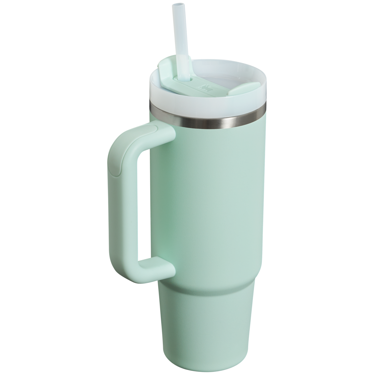 Splash-Resistant FlowState The Quencher H2.0 Flowstate Tumbler | Stanley Create D331C - FlowState 3-Position Lid Insulated Travel Mug Detail