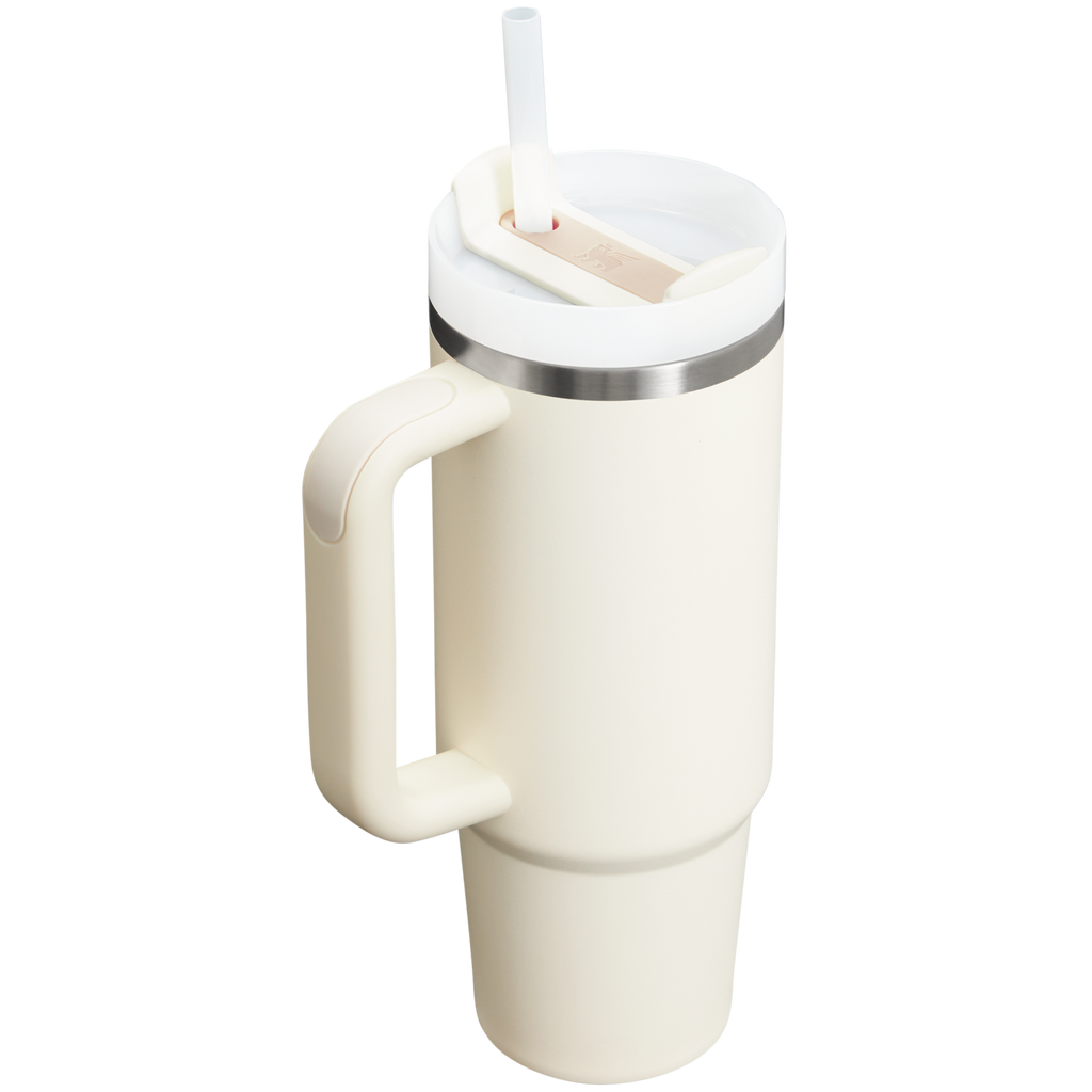 Splash-Resistant FlowState The Quencher H2.0 Flowstate Tumbler | Stanley Create D331C - FlowState 3-Position Lid Insulated Travel Mug Detail