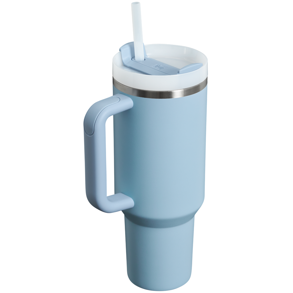 Splash-Resistant FlowState The Quencher H2.0 Flowstate Tumbler  | Stanley Create D332L - 40oz Large Capacity Car-Cup Friendly Quencher Detail