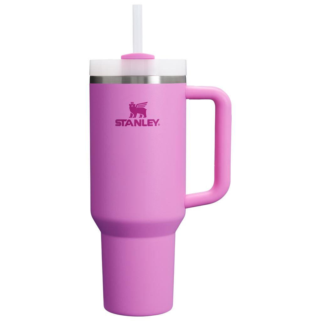 Insulated Travel The Quencher H2.0 Flowstate Tumbler D050X - Double-Wall Vacuum Insulated Travel Tumbler with Straw - Peony