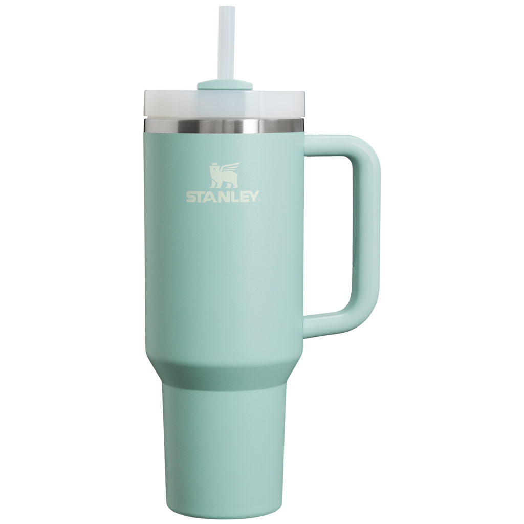 Splash-Resistant FlowState The Quencher H2.0 Flowstate Tumbler  | Stanley Create D332L - 40oz Large Capacity Car-Cup Friendly Quencher Detail