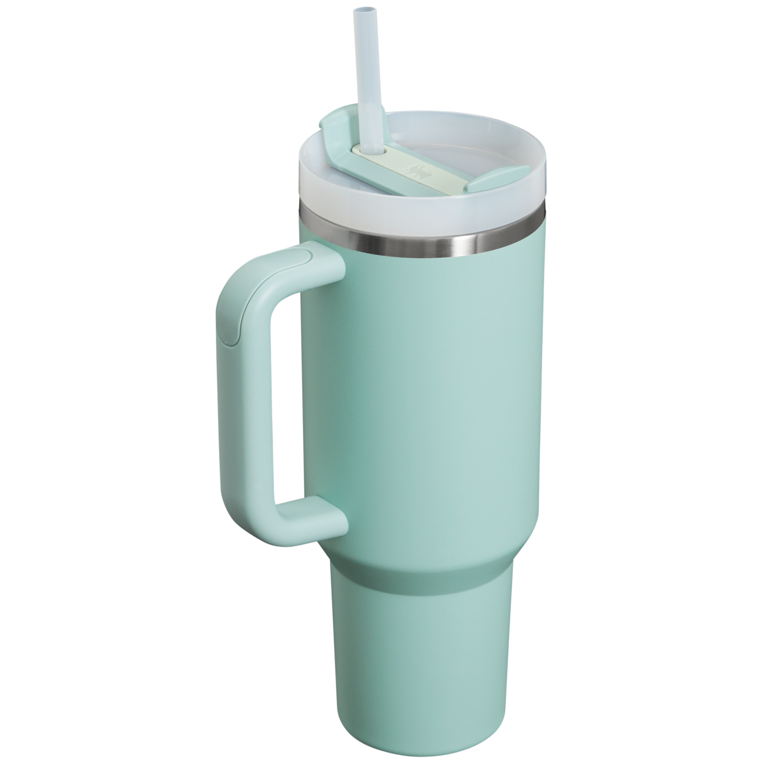 Splash-Resistant FlowState The Quencher H2.0 Flowstate Tumbler  | Stanley Create D332L - 40oz Large Capacity Car-Cup Friendly Quencher Detail
