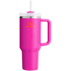 Splash-Resistant FlowState The Quencher H2.0 Flowstate Tumbler  | Stanley Create D332L - 40oz Large Capacity Car-Cup Friendly Quencher Detail