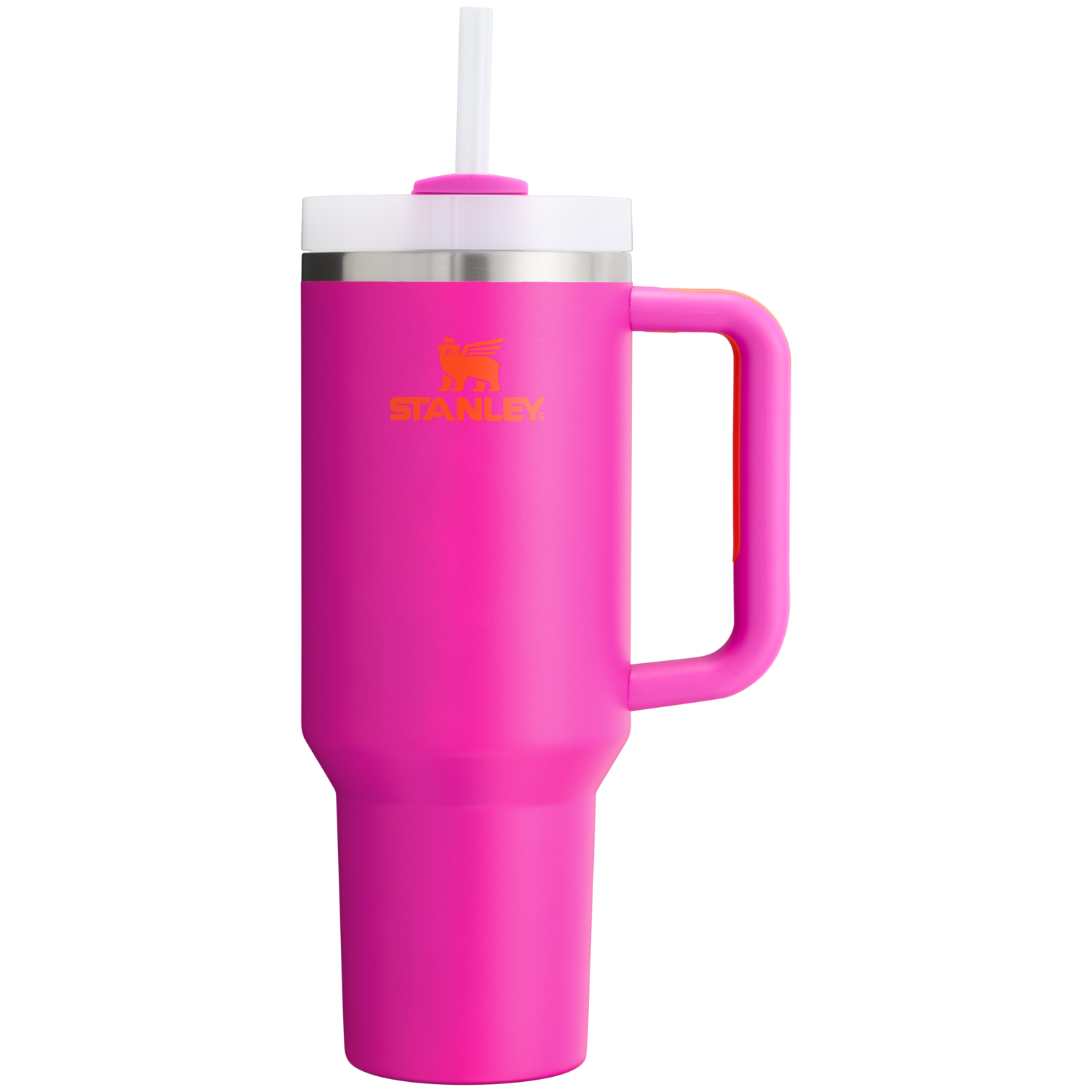 Splash-Resistant FlowState The Quencher H2.0 Flowstate Tumbler  | Stanley Create D332L - 40oz Large Capacity Car-Cup Friendly Quencher Detail