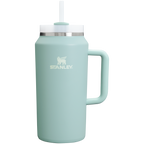 Splash-Resistant FlowState The Quencher H2.0 Flowstate Tumbler D033Q - 40oz Large Capacity Car-Cup Friendly Quencher - Seafoam