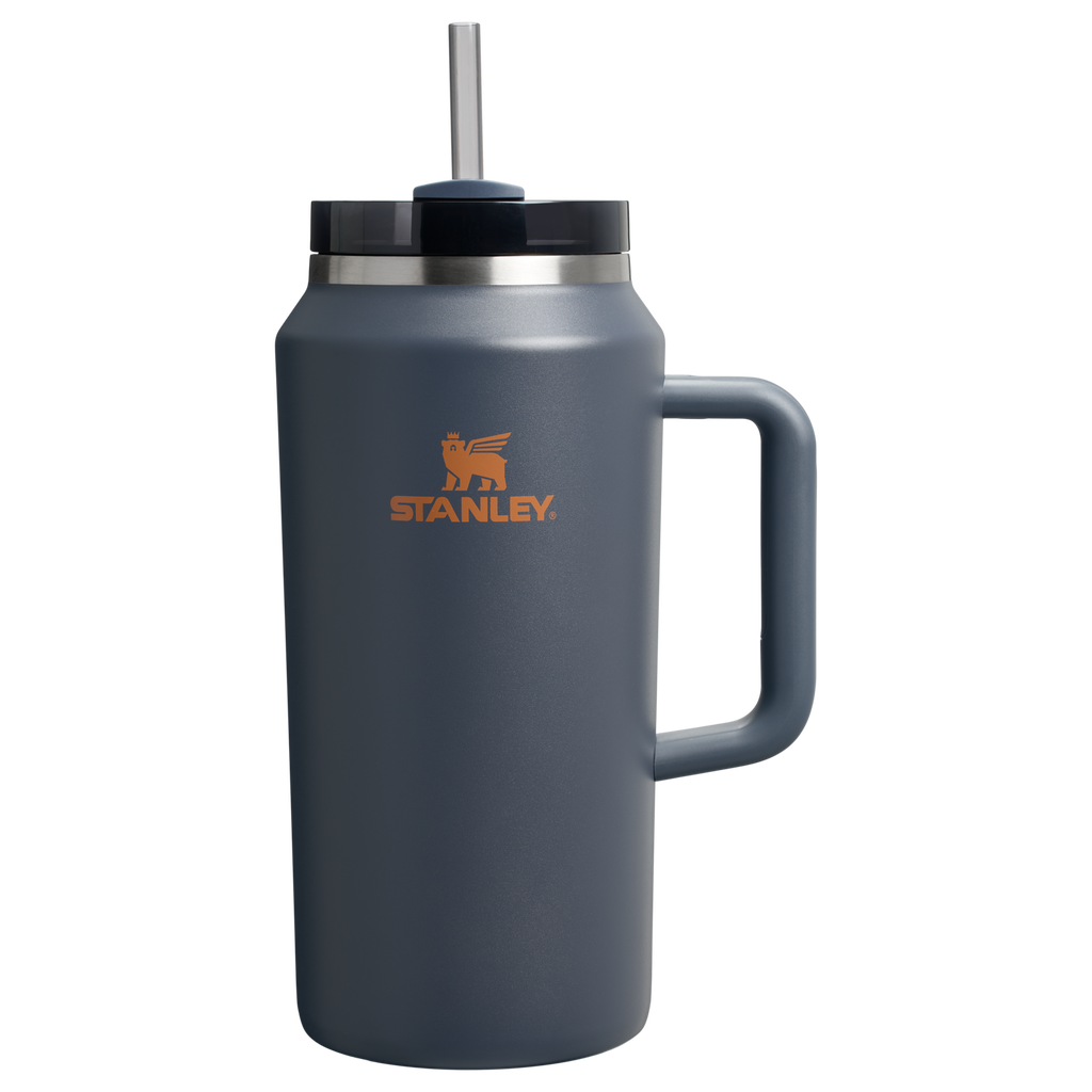 Splash-Resistant FlowState The Quencher H2.0 Flowstate Tumbler D033Q - 40oz Large Capacity Car-Cup Friendly Quencher - Twilight
