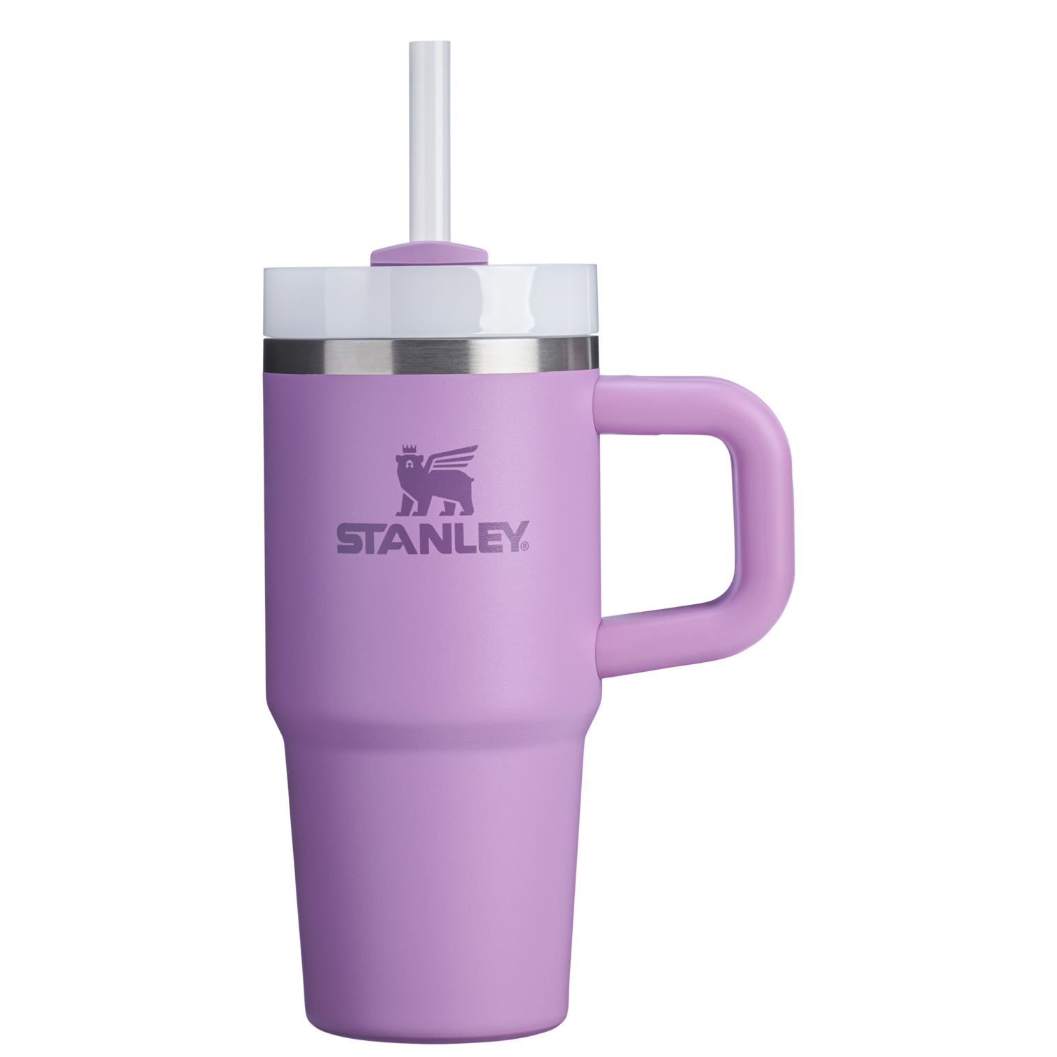 Insulated Travel The Quencher H2.O Flowstate Tumbler D068Z - Premium Stainless Steel Straw Cup for All-Day Hydration - Lilac
