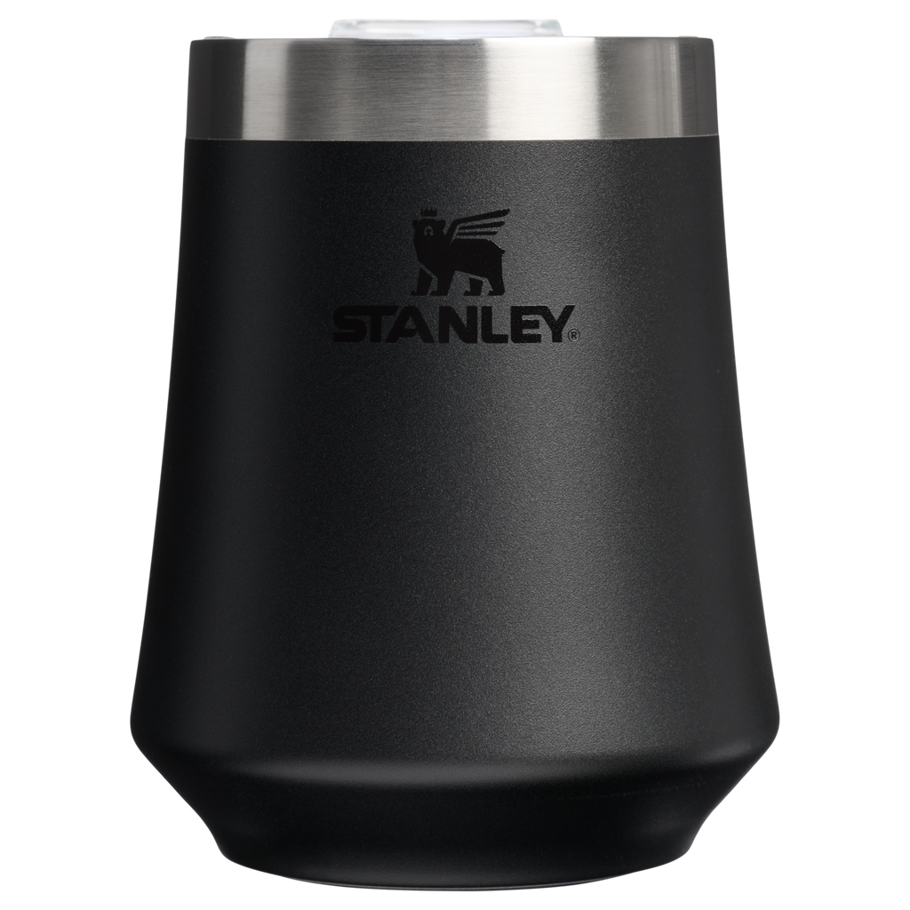 Elegant Stemless The Reserve Wine Tumbler D125V - Reserve Collection Stainless Steel Whiskey Cup - Black 2.0