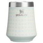 Premium Matte The Reserve Wine Tumbler D352C - Shatterproof Flavor-Preserving Cocktail Tumbler with Lid - Mist Rattan