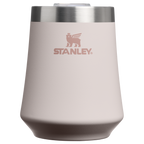 Premium Matte The Reserve Wine Tumbler | Stanley Create D302P - Elegant Stemless Vacuum Insulated Wine Tumbler - Rose Quartz