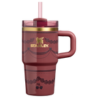 Double-Wall Vacuum The Valentine’s Day Quencher H2.0  Flowstate Tumbler D234X - Premium Stainless Steel Straw Cup for All-Day Hydration - Red Velvet Cake